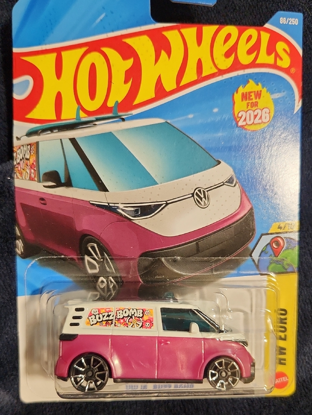 NEW Hotwheels VW ID BUZZ BOMB 2026
